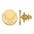 Alouette Sterling Silver Gold-plated LogoArt U.S. Air Force Lapel Pin