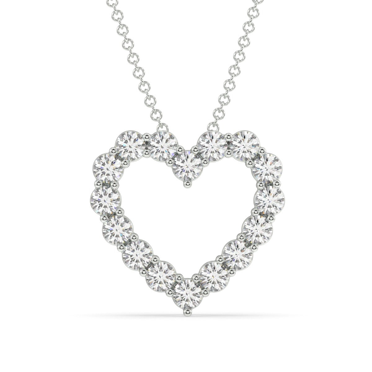 Heartfelt Glow Lab Grown .5 CTW Diamond Necklace