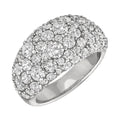 Radiant Symphony Lab Grown 4 ctw Diamond Ring
