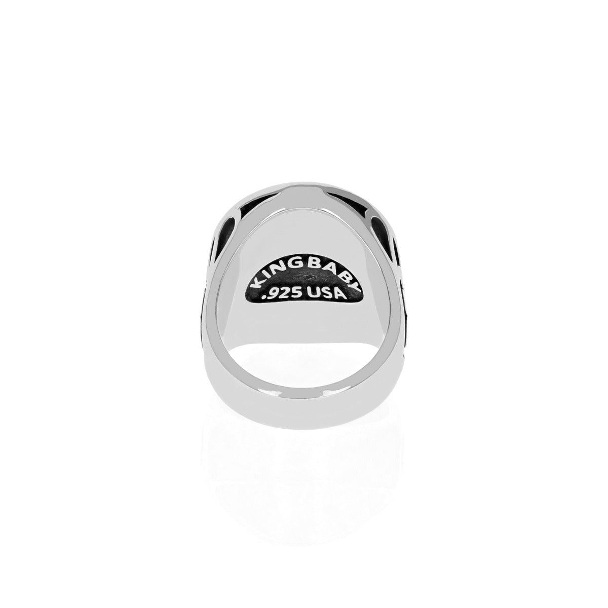 King Baby Saint Michael Ring w/ Gold Alloy