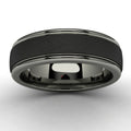 Tantalum Wedding Band Angle View