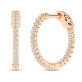 Inside-Out Hoop Earrings (Round)