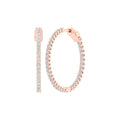 Inside-Out Hoop Earrings (Round)