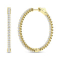 Inside-Out Hoop Earrings (Round)