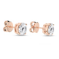 Solitaire Stud Earrings (Round)