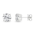 Solitaire Stud Earrings (Round)