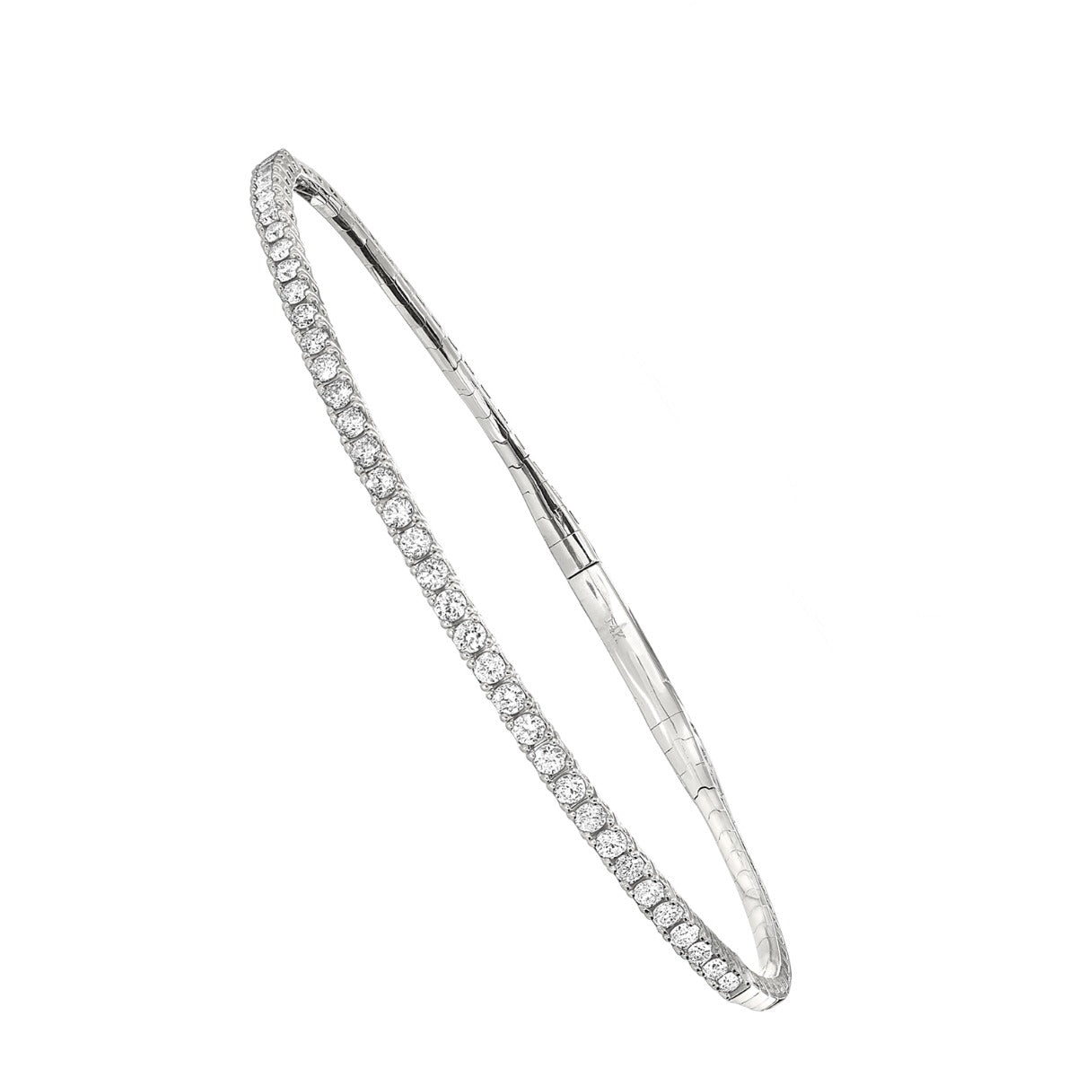 Eternal Spark Lab Grown 1 ctw Diamond Bangle *IGI Certified*