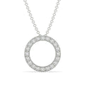 Eternal Circle Lab Grown .25 CTW Diamond Necklace