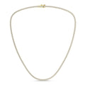 4-Prong Straight-Line Tennis Necklace (Round)