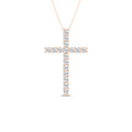 Cross Pendant (Round)