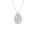 Halo Pendant (Pear)