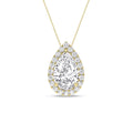 Halo Pendant (Pear)