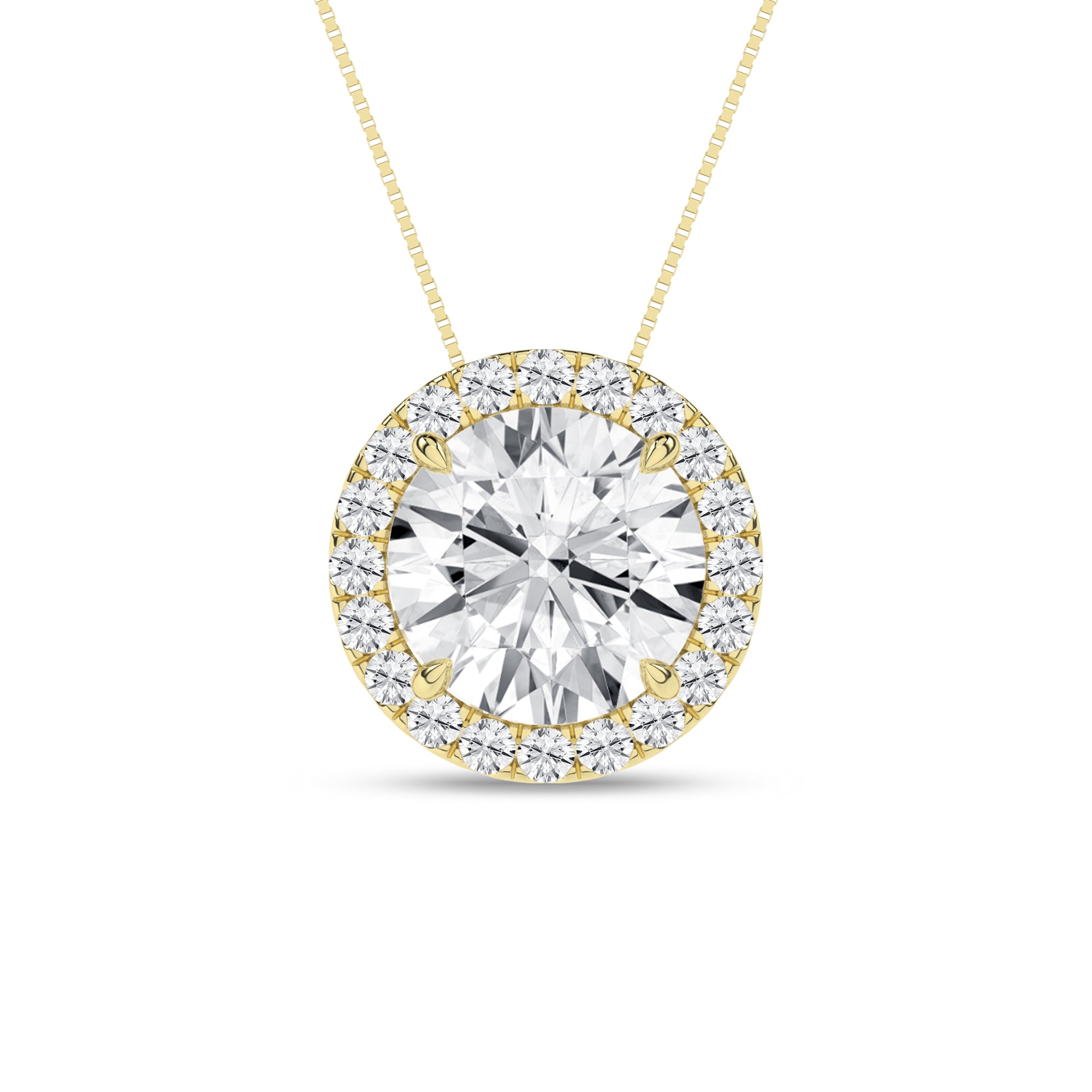 Halo Pendant (Round)