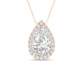 Halo Pendant (Pear)