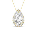 Halo Pendant (Pear)