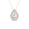 Halo Pendant (Pear)