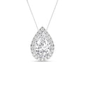 Halo Pendant (Pear)