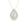 Halo Pendant (Pear)