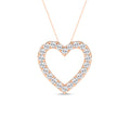 Heart Pendant (Round)