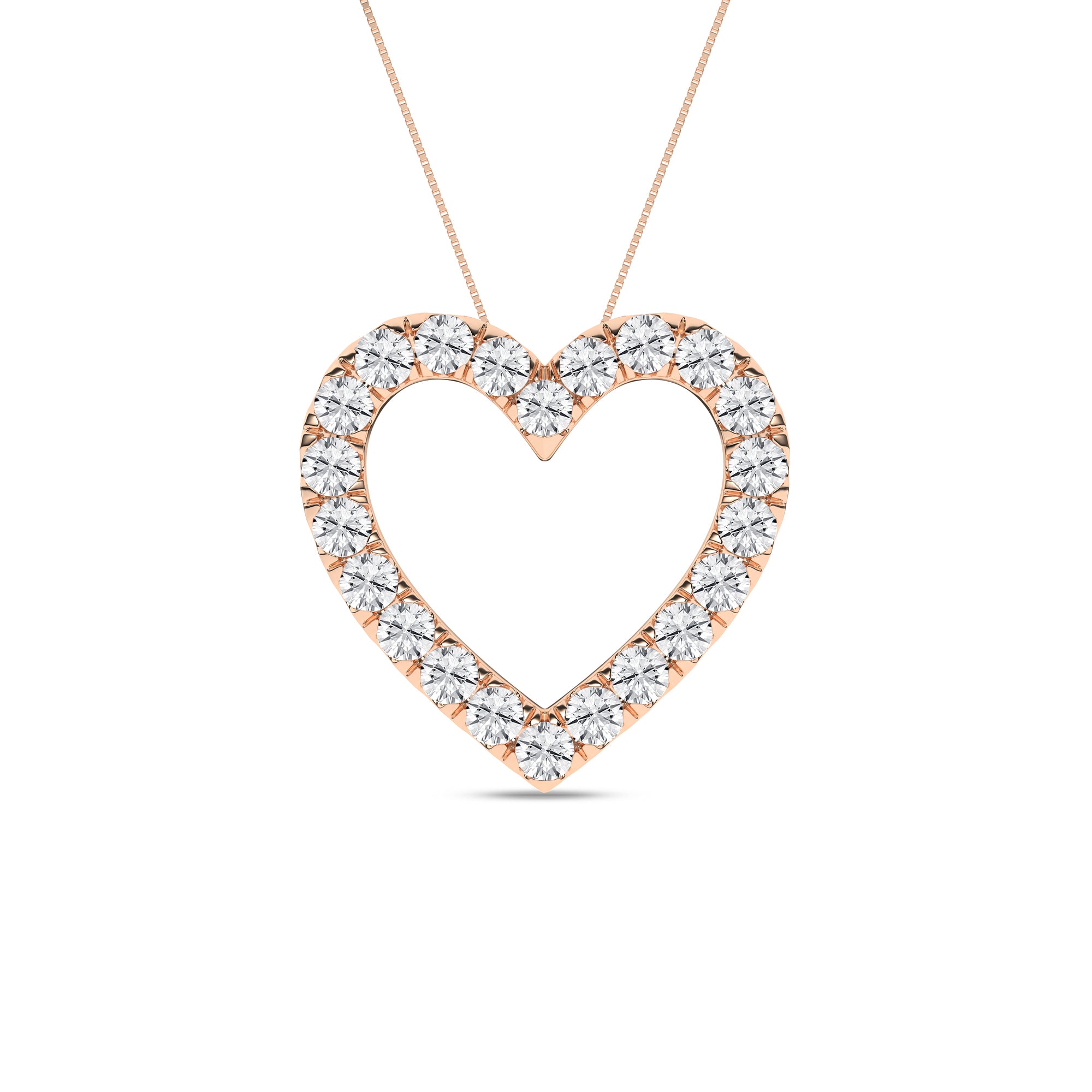 Heart Pendant (Round)
