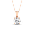Solitaire Pendant (Round)