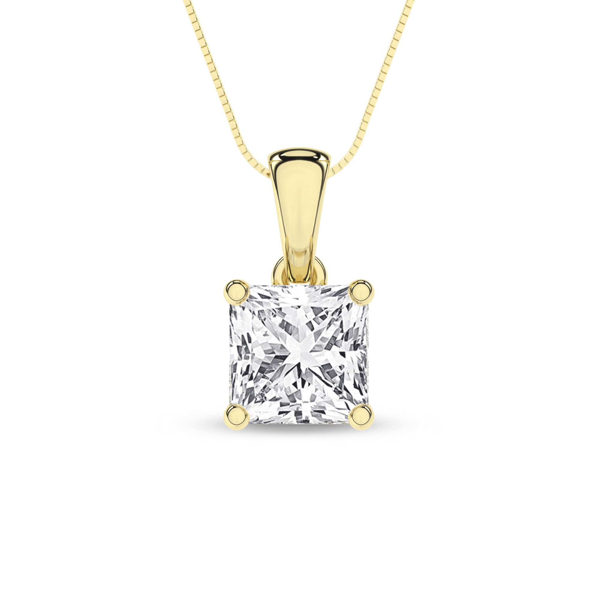Solitaire Pendant (Princess)