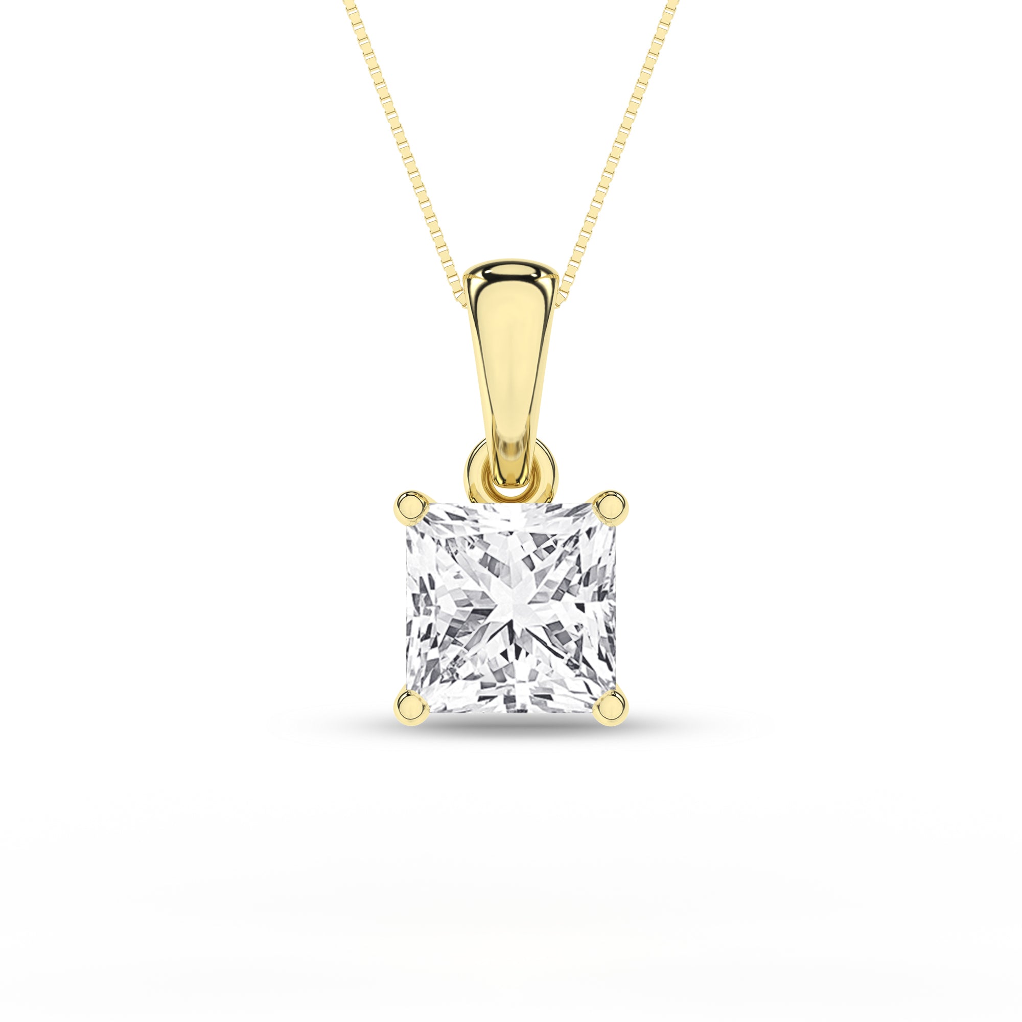 Solitaire Pendant (Princess)