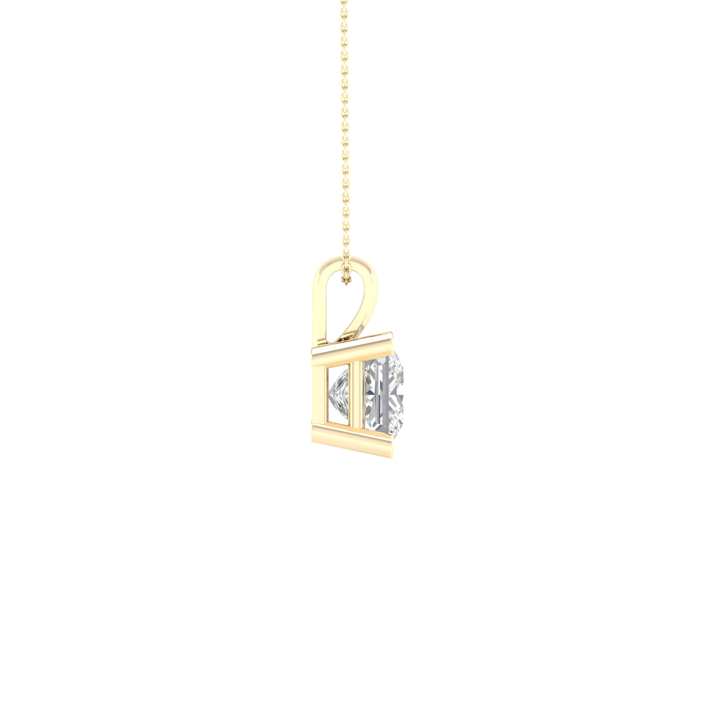 Solitaire Pendant (Princess)