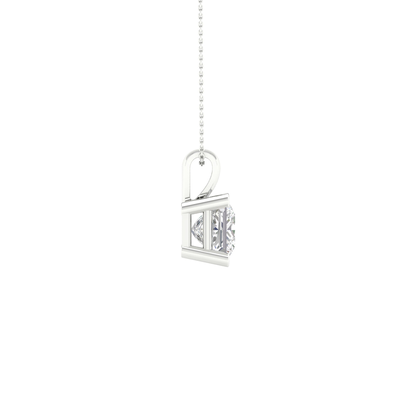 Solitaire Pendant (Princess)