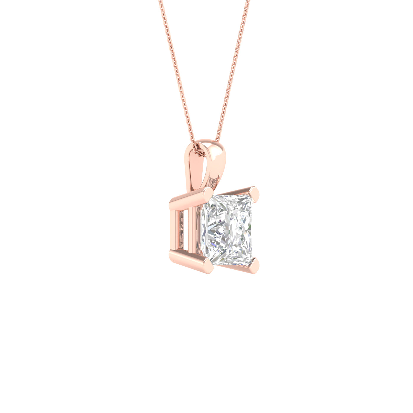Solitaire Pendant (Princess)