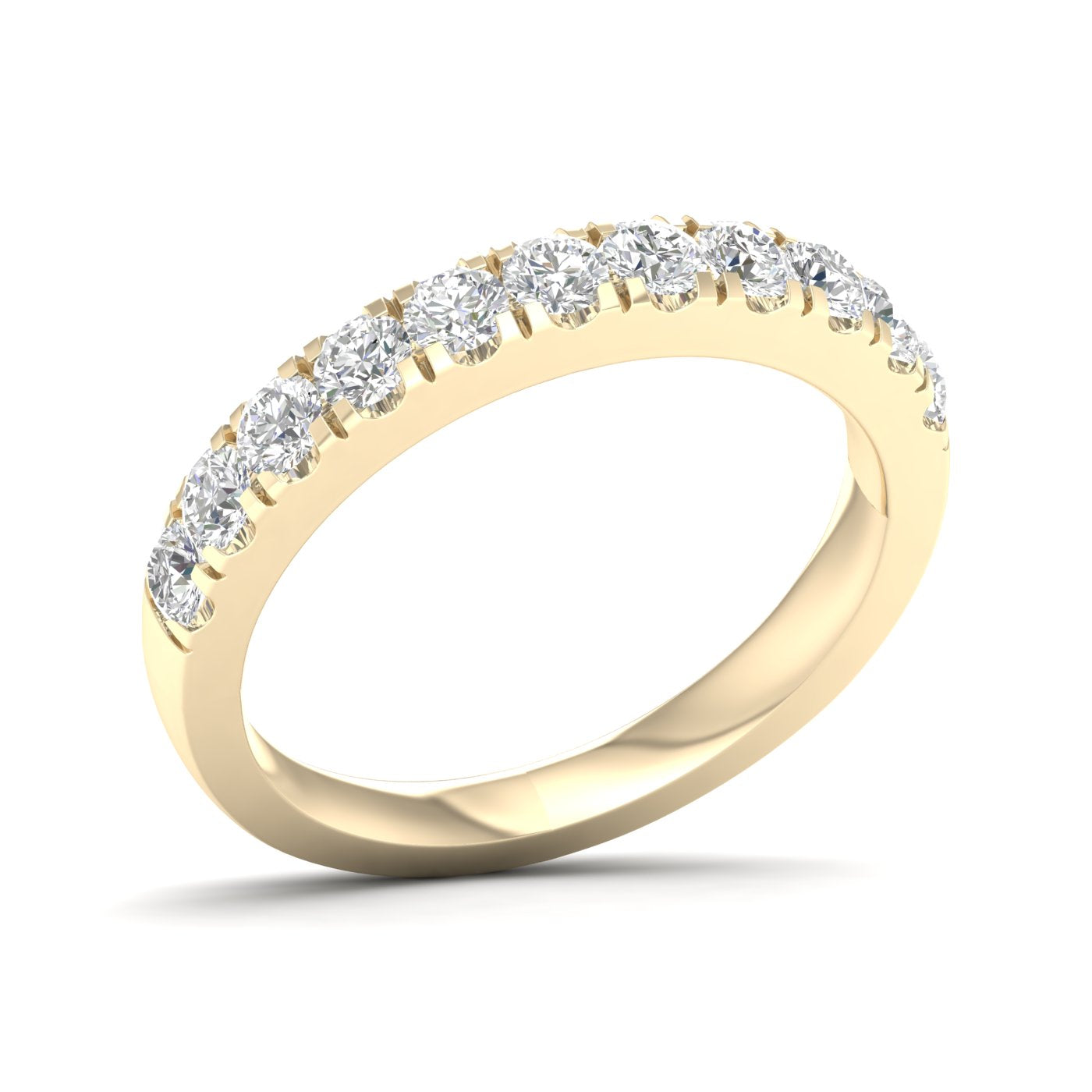 Straight Wedding Band (Round)