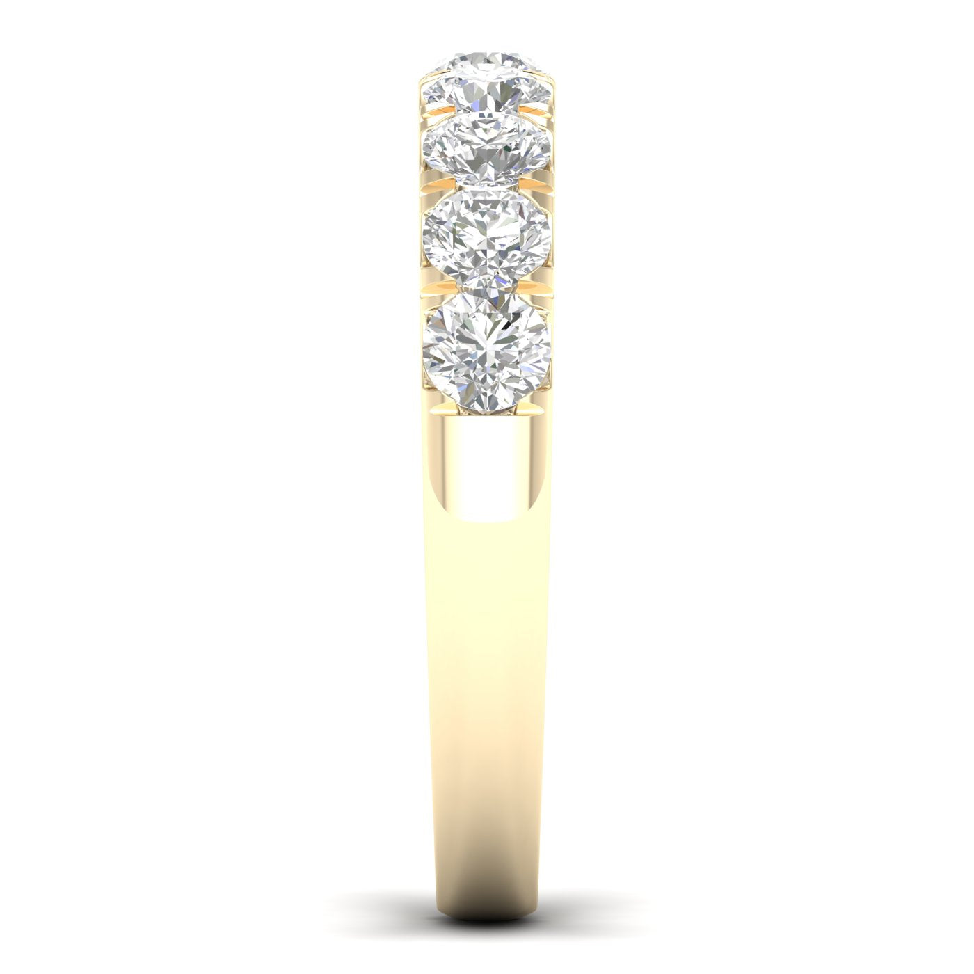 Straight Wedding Band (Round)