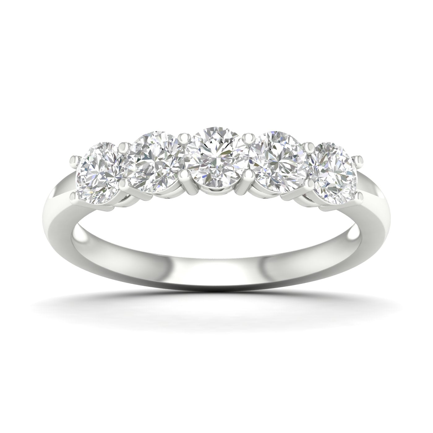 5-Stone Band (Round)