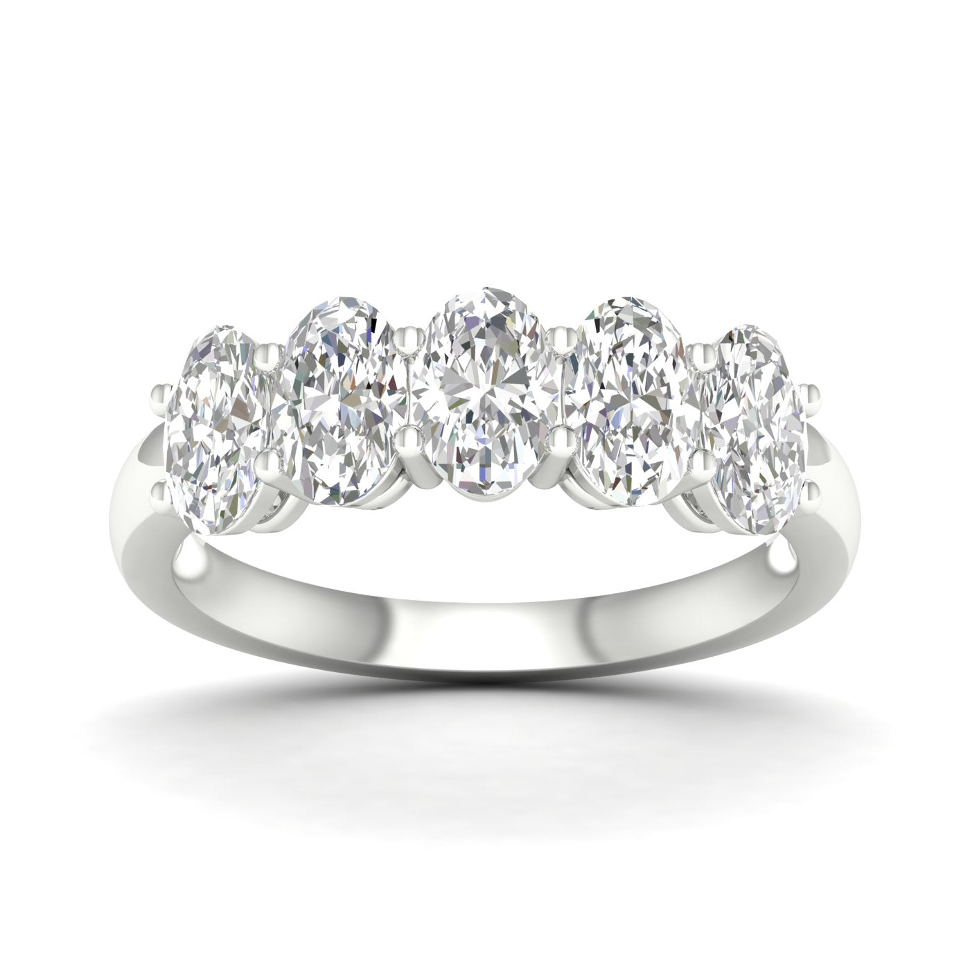 5-Stone Band (Oval)
