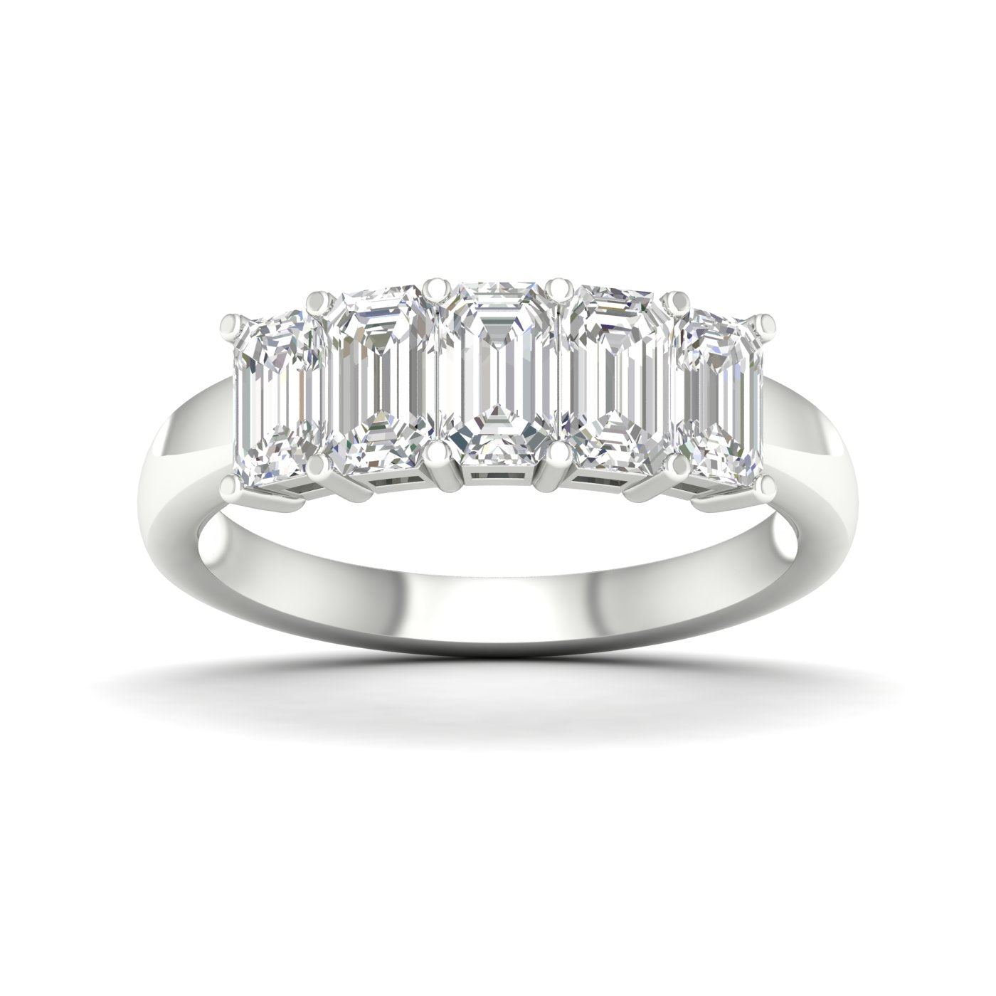 5-Stone Band (Emerald)