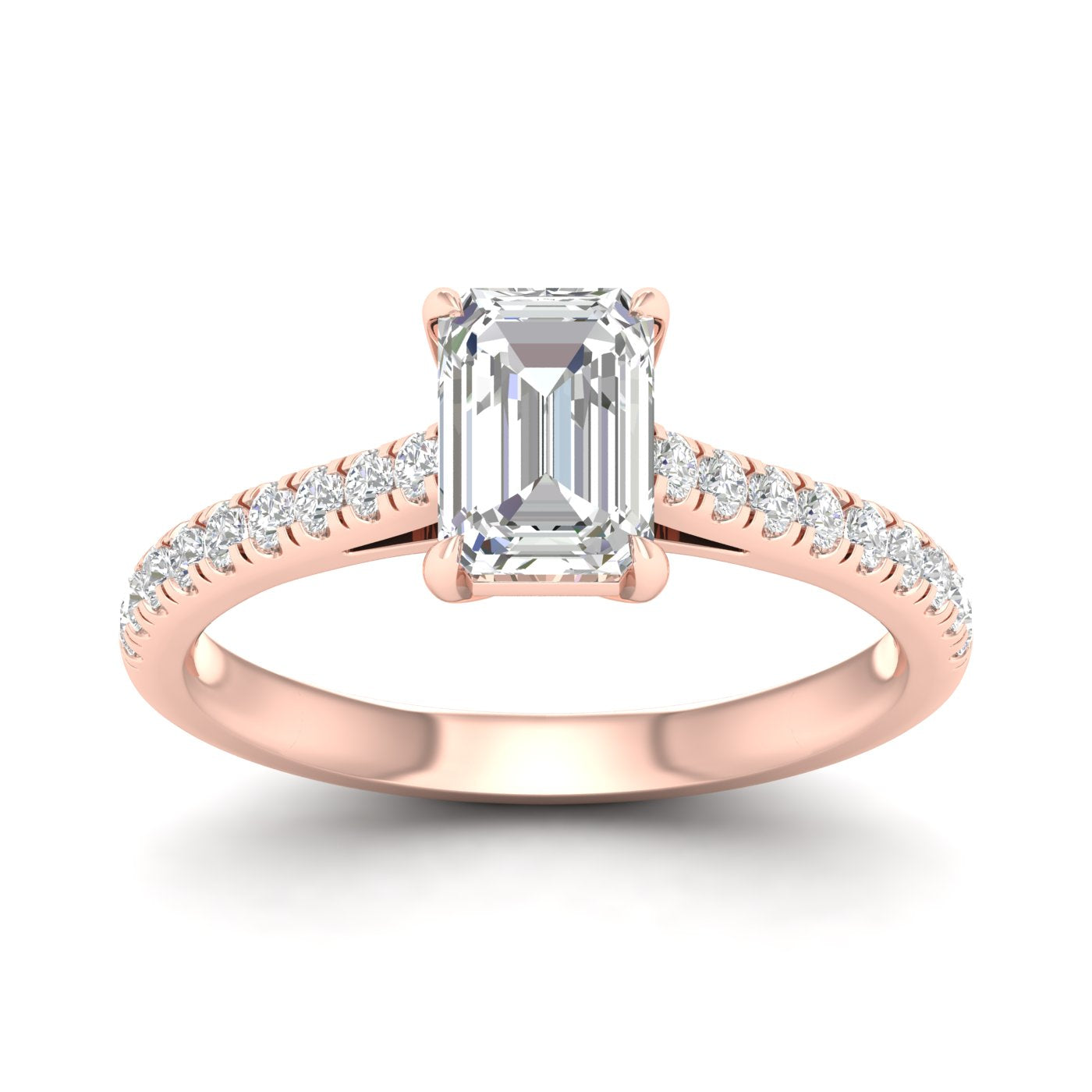 Classic Engagement Ring (Emerald)