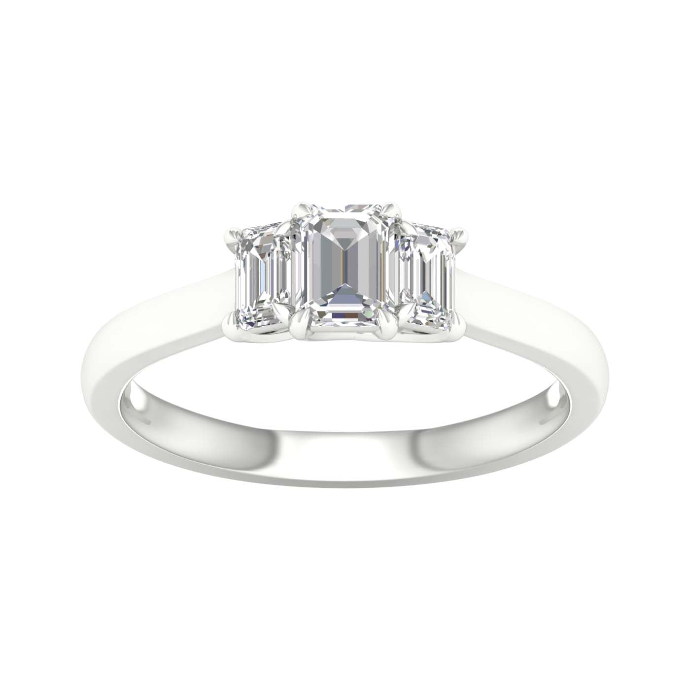 3-Stone Ring (Emerald)