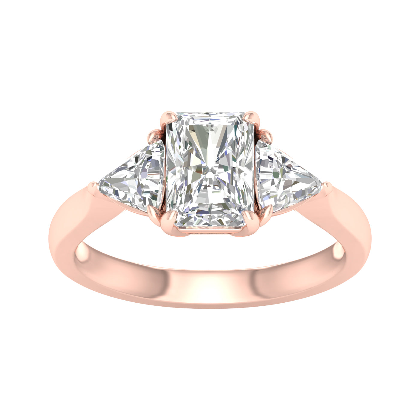 Seraphic Elysian 14K Rose Gold Lab Grown Diamond Ring