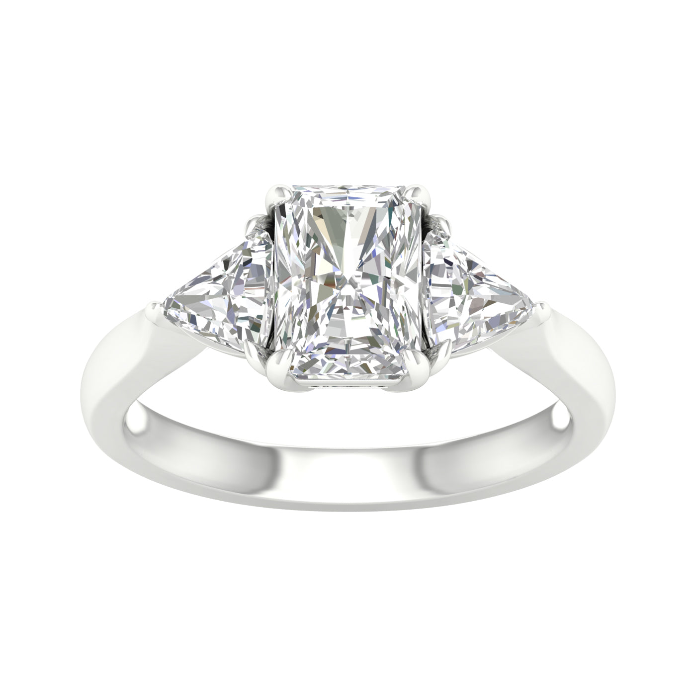 Riviera Sirocco 14K White Gold Lab Grown Diamond Ring