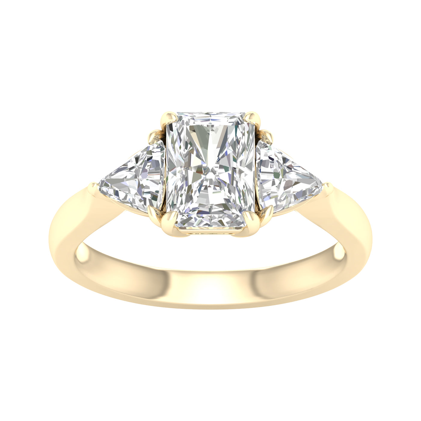 Seraphic Elysian 14K Yellow Gold Lab Grown Diamond Ring