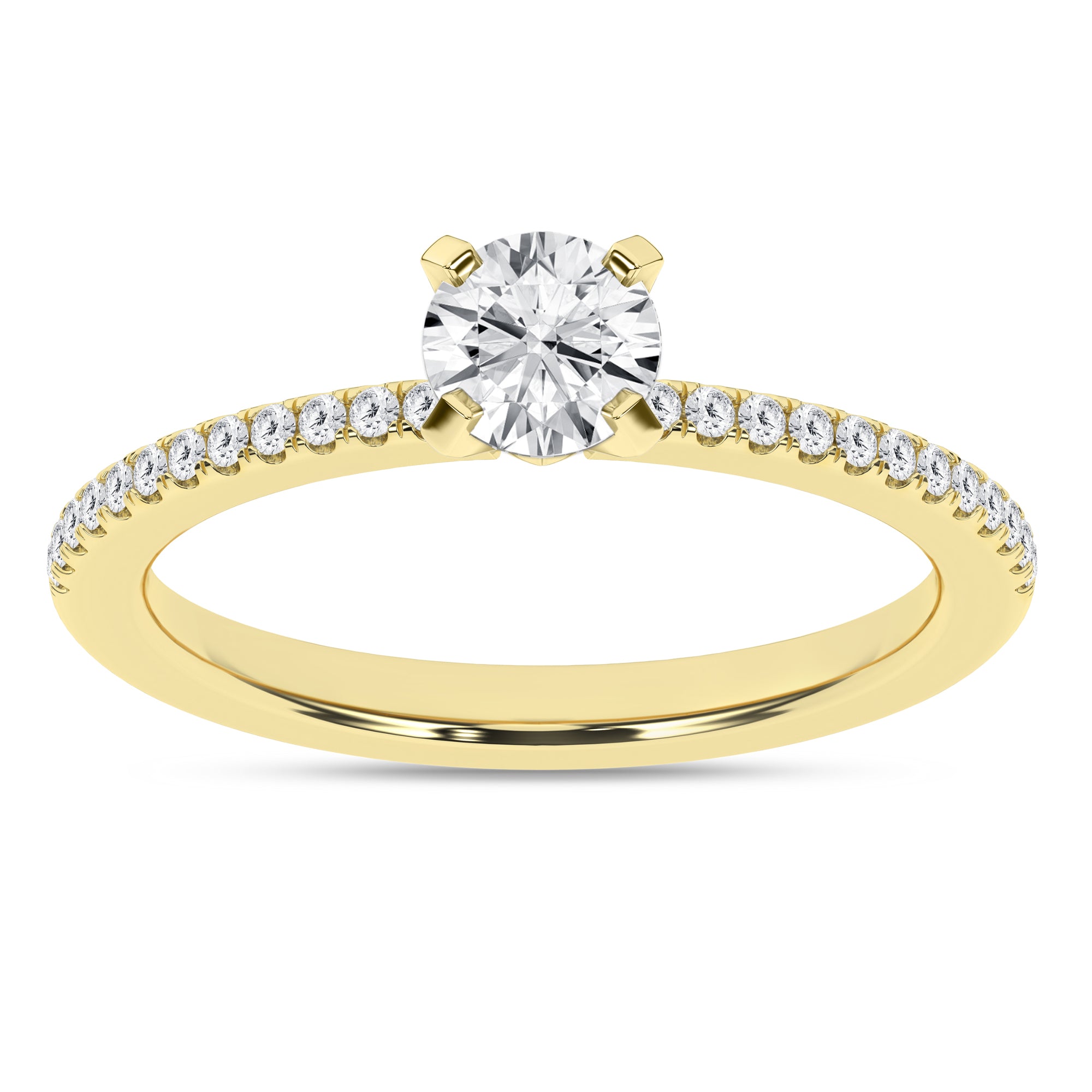 Classic Engagement Ring (Round)