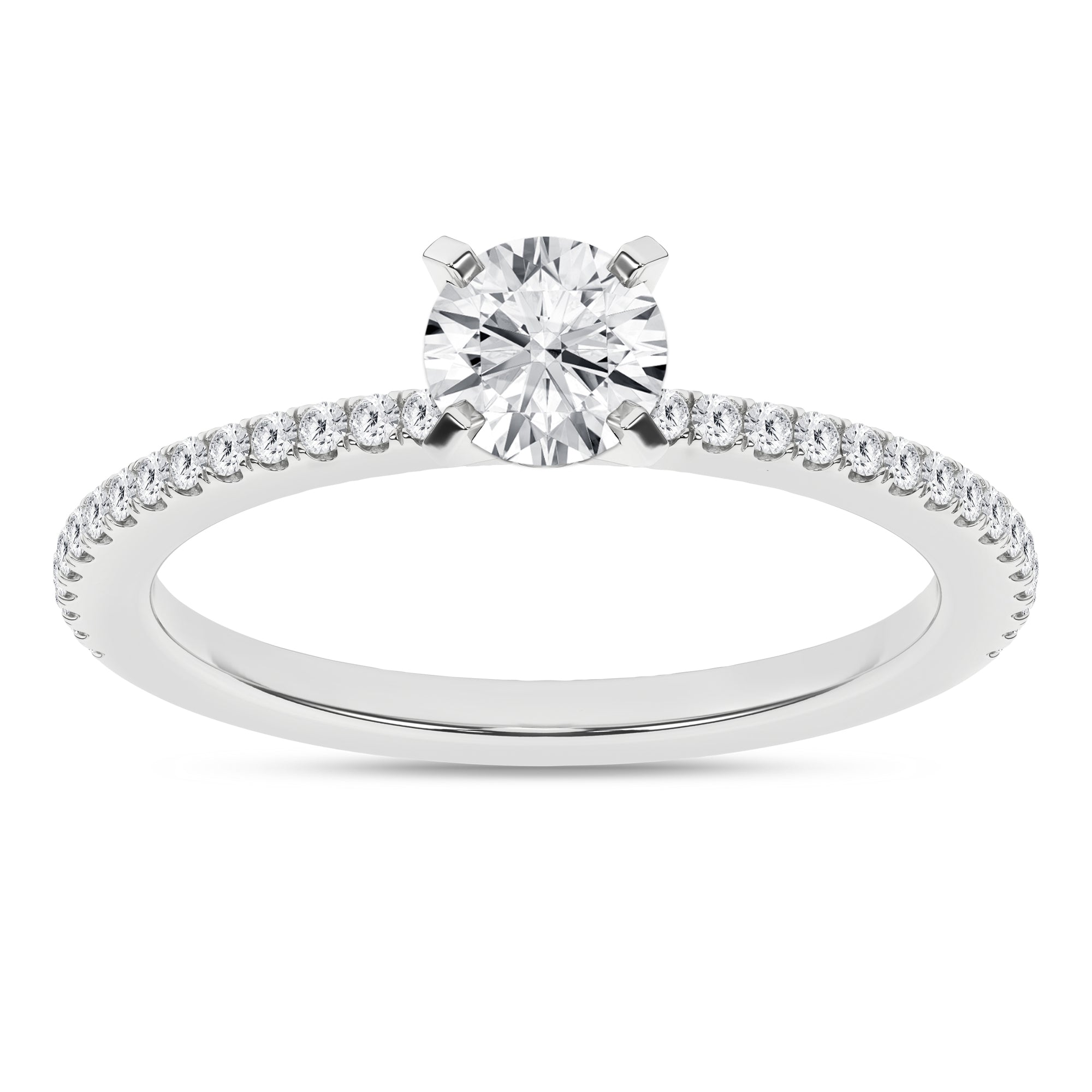 Classic Engagement Ring (Round)