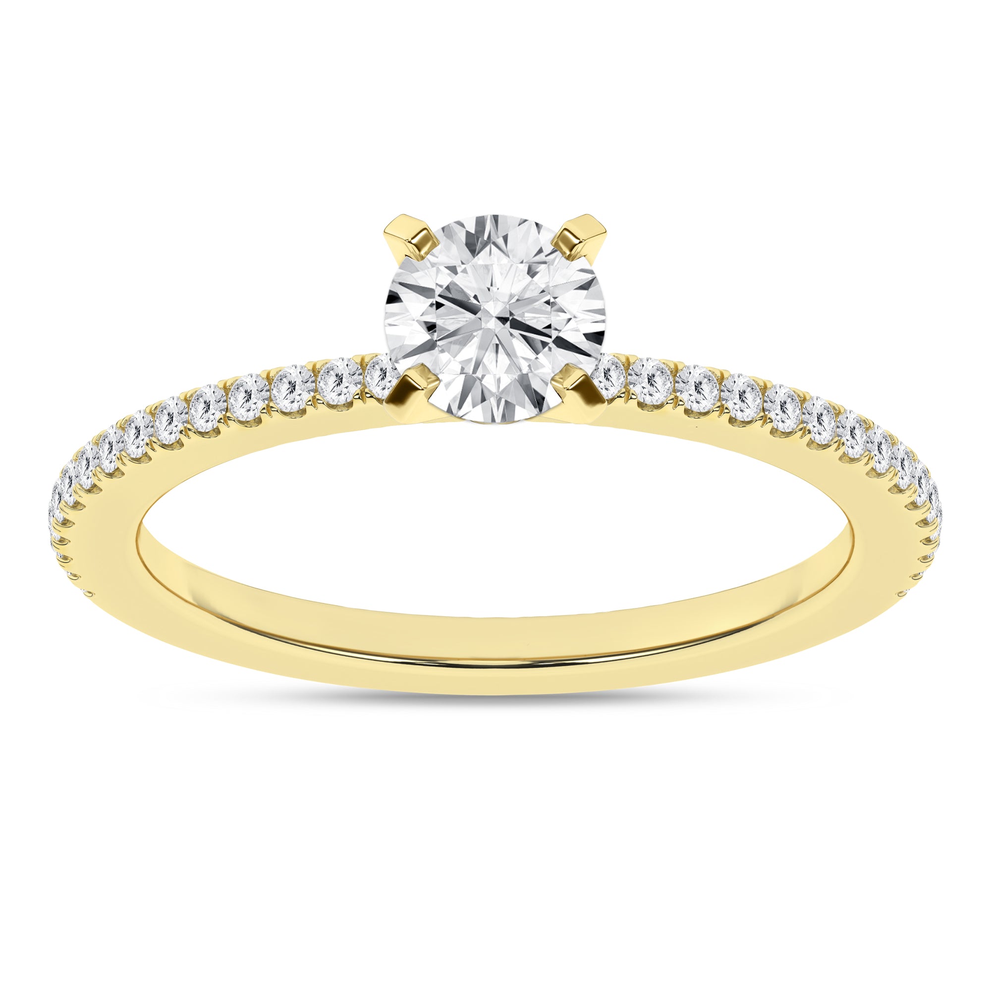 Classic Engagement Ring (Round)