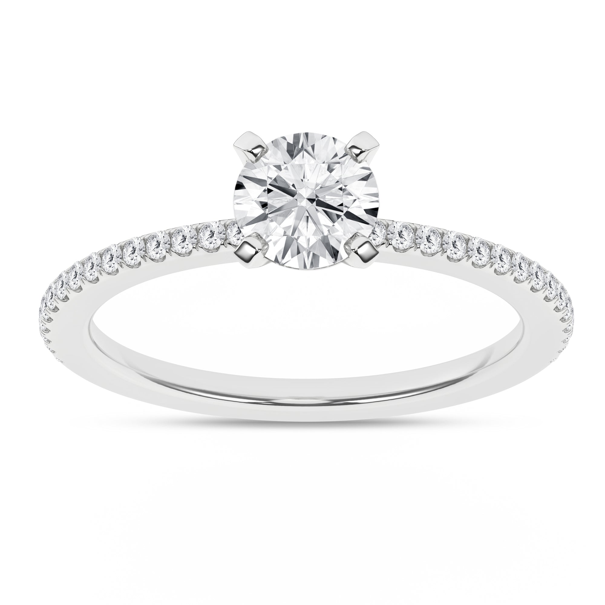Classic Engagement Ring (Round)