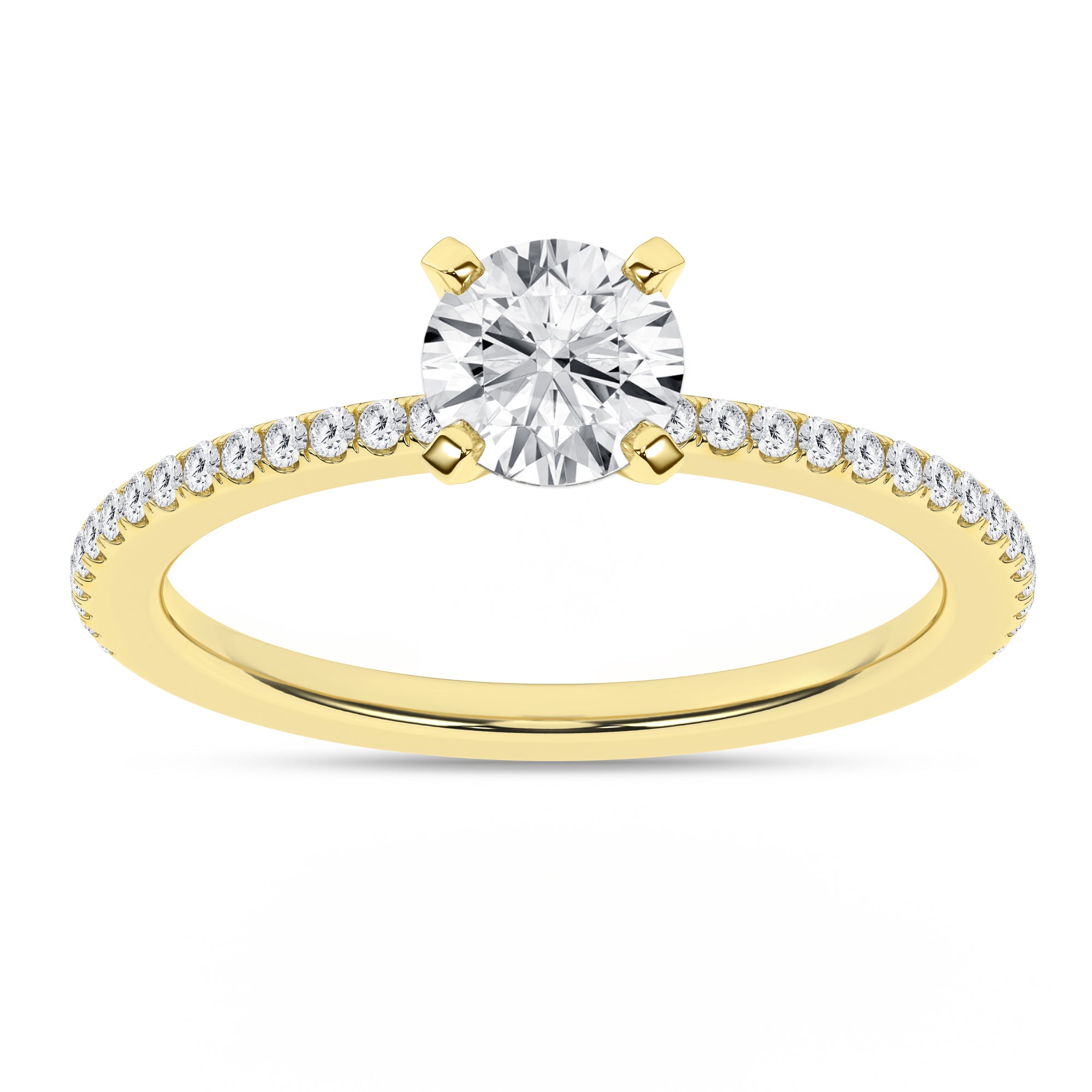 Classic Engagement Ring (Round)