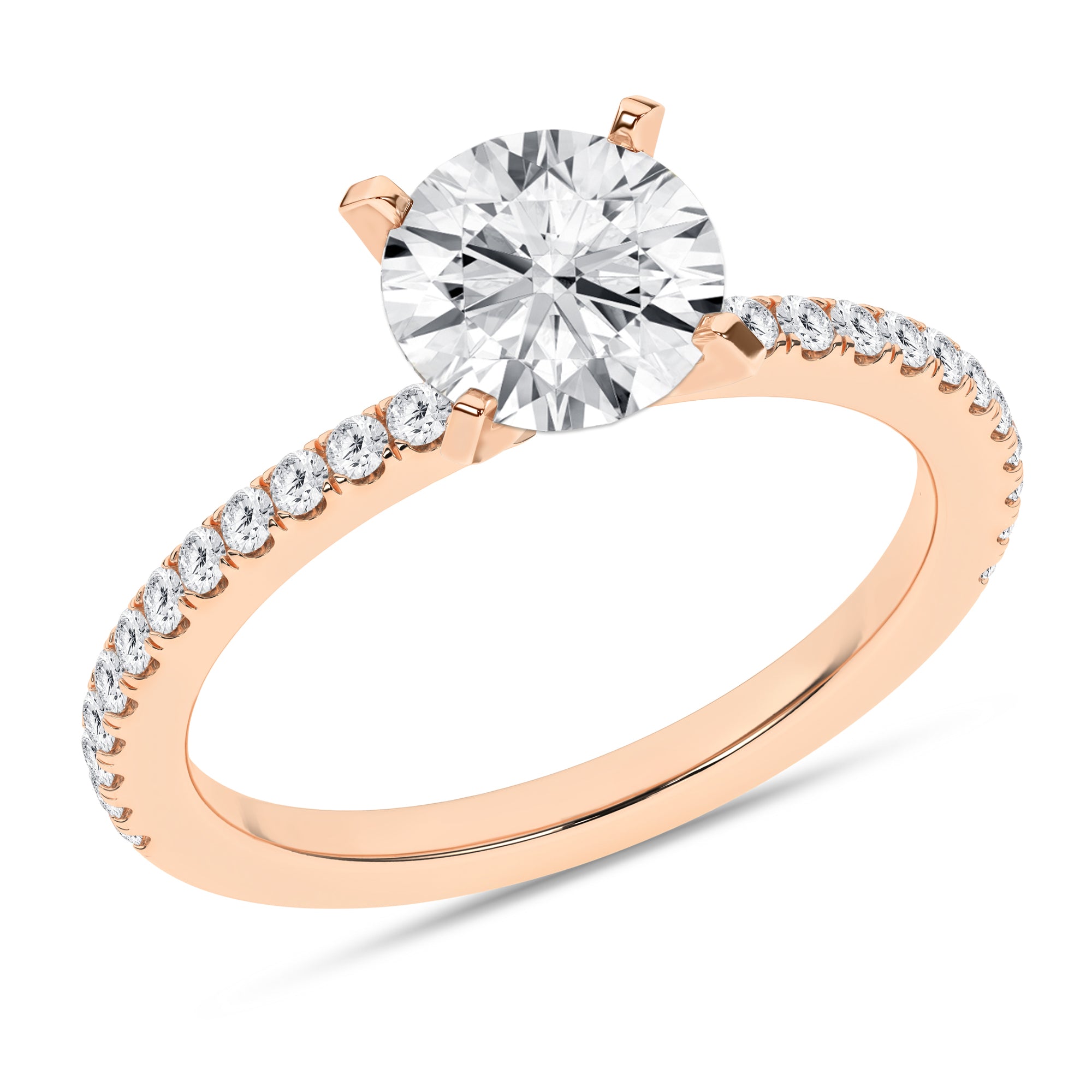 Classic Engagement Ring (Round)