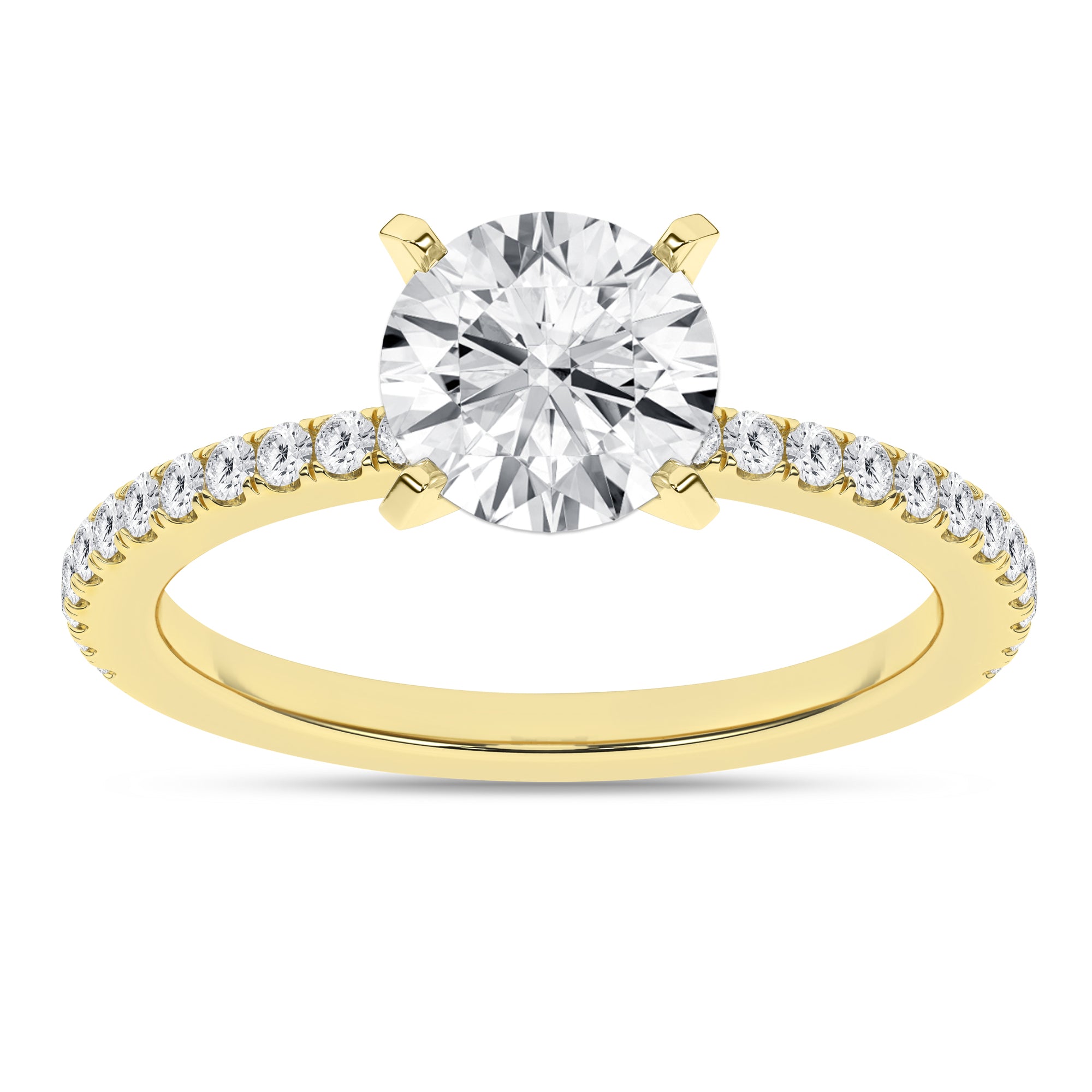 Classic Engagement Ring (Round)