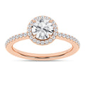 Halo Engagement Ring (Round)