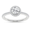 Halo Engagement Ring (Round)