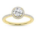Halo Engagement Ring (Round)